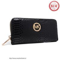 michael kors reliëf logo groot zwart portefeuilles Outlet Winkel 39zyh664